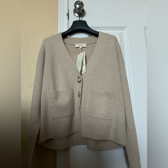Sezane Sweaters - Jady Cardigan Beige Button-Up XS